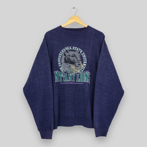 Vintage Penn State Nittany Lions NCAA Football Sweatshirt, Penn State University - Picture 1 of 2